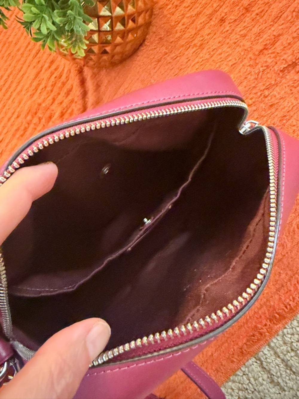 Coach Floral Pink and Tan Crossbody Bag - Picture 12 of 15